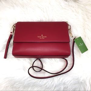 KATE SPADE ♠️ RED CROSSBODY PURSE